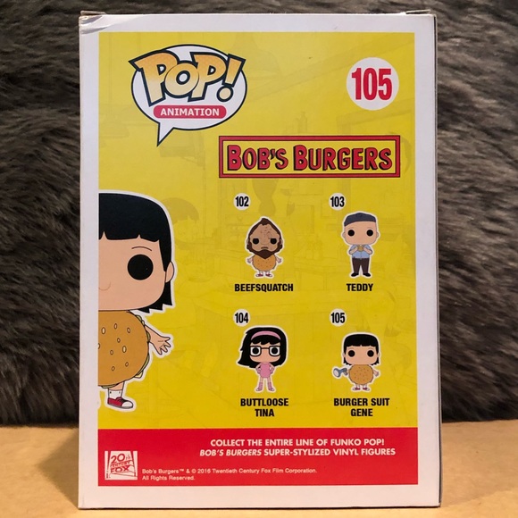 Gene Belcher burger suit Funko Pop - Picture 4 of 6